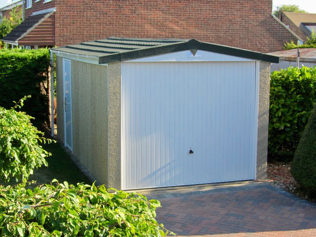 Cheltenham Double Concrete Garage